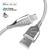 颜色: white, Naztech | Naztech Titanium USB to MFi Lightning Braided Cable 6ft
