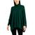 商品第6个颜色Cedar Balsam, Alfani | Women's Turtleneck Poncho Sweater, Created for Macy's