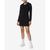 商品Marc New York by Andrew Marc | Women's Long Sleeve Quarter Zip Sweatshirt Dress颜色Black