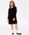 颜色: Deep Black, INC International | Little & Big Girls Mommy & Me Velvet Dress, Created for Macy's