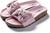 商品第1个颜色Purple, Roxoni | Comfort Sandals Ribbon Bow Top EVA Flat Slides Footbed Suede With Arch Support Non-Slip