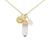 颜色: Rose Quartz, CHARGED | Crystal Gemstone Charm Necklace