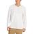 商品Alfani | Men's Long Sleeve Supima V-Neck T-Shirt, Created for Macy's颜色Bright White
