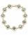 颜色: Lt/pas Grn, Givenchy | Pavé & Round Crystal Halo Flex Bracelet