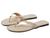 Tory Burch | Capri Leather Flip-Flop, 颜色Taupe Snake