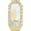 颜色: Gold-L, ADORNIA | Crystal Mother of Pearl Initial Pendant Necklace