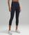 颜色: True Navy, Lululemon | All the Right Places High-Rise Drawcord Waist Crop 23”