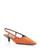 Gucci | Women's GG Pointed Toe Slingback Pumps, 颜色Dark Orange