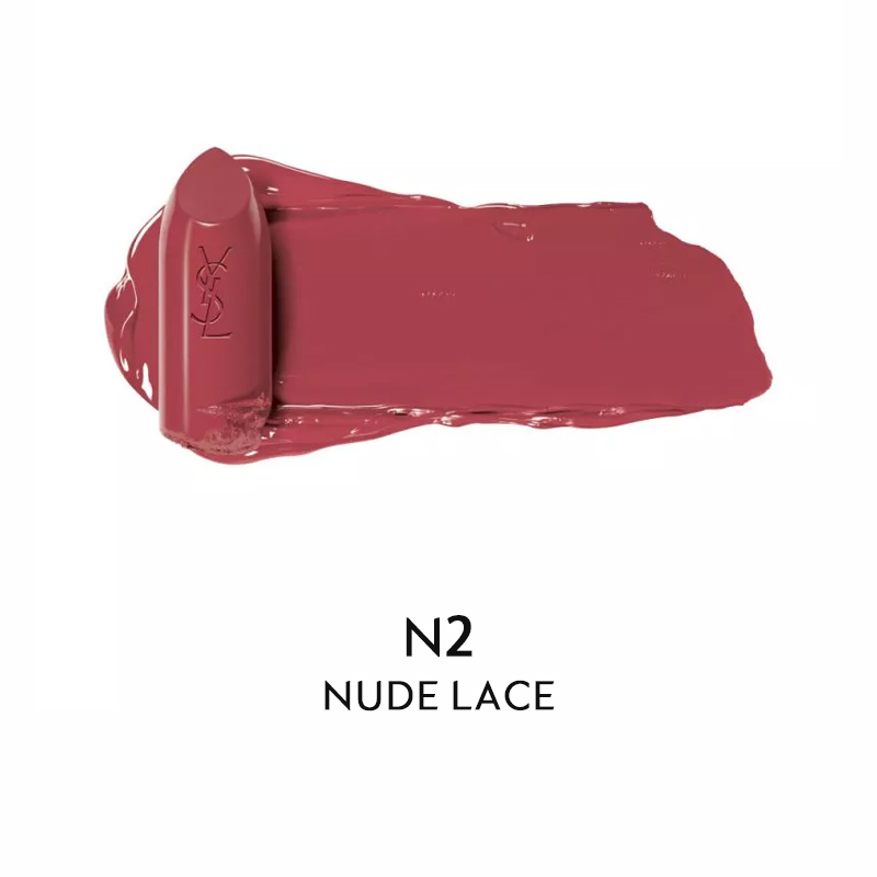 Yves Saint Laurent | 圣罗兰全新方管口红3.8g 缎光质地NM裸色缪斯N8烟粉裸, 颜色N2