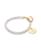 颜色: 14K Gold - S, Tiny Blessings | Girls' 14K Gold 4mm Cultured Pearls & Engraved Initial 6.25" Bracelet - Baby, Little Kid, Big Kid