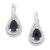 颜色: Sapphire, Macy's | Sapphire (1-1/10 ct. t.w.) and Diamond (1/10 ct. t.w.) Stud Earrings in 14k Gold (Also Available in Emerald)