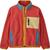 Patagonia | 儿童拉链抓绒夹克, 颜色Sumac Red