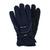 颜色: navy, CTM | Men's One Size Microfiber Winter Ski Gloves with Wrist Strap