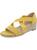 商品第3个颜色yellow/canvas, LifeStride | Siesta Str Womens Canvas Slip On Wedge Sandals