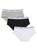 颜色: WHITE MULTI, Calvin Klein | Girl's 3-Piece Logo Briefs