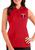 color DK RED, Antigua® | Women's MLB Minnesota Twins Sleeveless Tribute Top