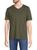 商品Vince | V Neck Cotton Tee颜色IRISH_GREEN