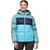 颜色: Bluegrass/Blue Sky, Cotopaxi | Solazo Hooded Down Jacket - Women's