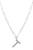 颜色: silver - t, ADORNIA | Adornia Initial Necklace with Paperclip Link Chain .925 Sterling Silver