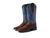 Ariat | Round Up Wide Square Toe StretchFit Western Boot, 颜色Sassy Brown/Metallic Navy