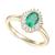 颜色: Emerald, Macy's | Sapphire (1 ct. t.w.) & Diamond (1/4 ct. t.w.) Ring in 14k White Gold (Also Available in Emerald, Tanzanite & Ruby)