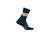 颜色: Blue Ridge Navy, Feetures | Trail Max Cushion Mini Crew