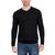 颜色: Deep Black, Alfani | Men's Long-Sleeve V-Neck Merino Sweater, Created for Macy's