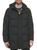 商品Calvin Klein | Quilted Hooded Longline Puffer Jacket颜色EBONY