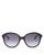 商品Kate Spade | Unisex Round Sunglasses, 55mm颜色Black/Gray Gradient