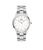 商品Daniel Wellington | 36 mm Iconic Link Bracelet Watch颜色Silver/White