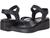 商品ECCO | Flowt Luxe Wedge Sandal颜色Black/Black Cow Leather/Cow Nubuck