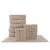 color flax, Chortex USA | Alexis Antimicrobial Irvington 18 Piece Towel Set