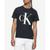 商品Calvin Klein | Men's Monogram Logo Graphic T-Shirt颜色Black Beauty