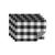 颜色: Black, Design Imports | Design Import Reversible Gingham - Buffalo Check Placemat Set