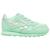 Reebok | Reebok Classic Leather - Girls' Toddler, 颜色Mint/Silver