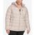 Calvin Klein | Women's Plus Size Faux-Fur-Trim Hooded Puffer Coat, Created for Macy's, 颜色Smokey Taupe