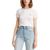 color White +, Levi's | Women's Honey Ribbed Logo T-Shirt