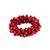 商品第2个颜色Ruby Red, Saro Lifestyle | Petite Jingle Bell Napkin Ring, Set of 4