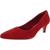 color Cherry Red, Clarks | Clarks Women's Linvale Jerica Classic Ortholite Dress Pump Kitten Heels