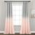 颜色: blush_gray, Lush Decor | Glitter Ombre Metallic Print Window Curtain Panel Set