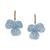 Lonna & Lilly | Gold-Tone Color Artistic Flower Drop Earrings, 颜色Blue