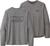 颜色: 73 Skyline - Feather Grey, Patagonia | Capilene Cool Daily Long Sleeve Graphic T-Shirt - Men's