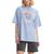 Levi's | Women's Cotton Graphic-Print Short Stack Tee, 颜色Brunnera Blue