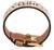 color gold/white, Celine | Triomphe Canvas Leather Bracelet  In Brass With Gold Finish, Calfskin And Canvas