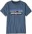 颜色: Utility Blue, Patagonia | Patagonia Kids' P-6 Logo T-Shirt