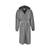 颜色: Heather Grey, Hanes | Hanes 1901 Men's Athletic Hooded Fleece Robe