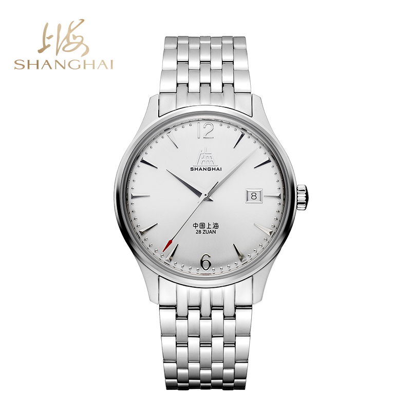 商品SHANGHAI WATCH | 致敬系列·创历者颜色银白色-钢带