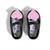 商品第1个颜色Black, Baubles + Soles | Toddler Girls Kaia Shoes with Twist Lock Slip-On Interchangeable Flat