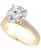 颜色: Yellow Gold, Badgley Mischka | Certified Lab Grown Diamond Engagement Ring (3-3/8 ct. t.w.) in 14k Gold