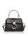 商品Chloé | Mini Tess Day Bag Leather Crossbody颜色Black/Gold